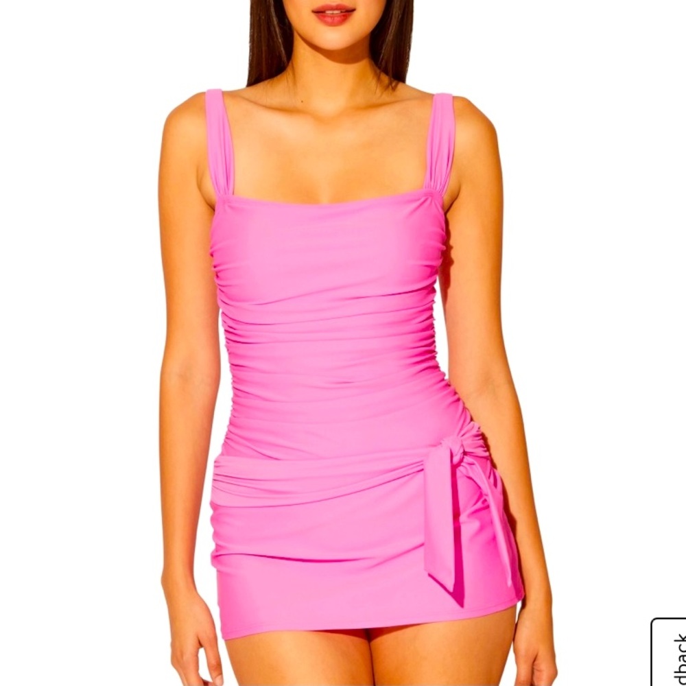 NWT Pink Bathing Suit - Size 6